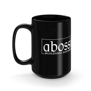 A Boss In Pearls®-Ceramic Mug Black