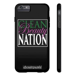 Clean Beauty Nation-Phone Cases iPhoneX, 7, 7plus, Samsung S6