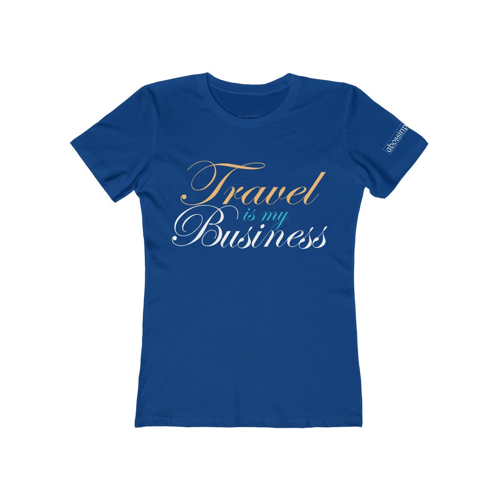 Travel is My Business T-shirt (Various Colors)