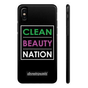 Clean Beauty Nation Phone Case