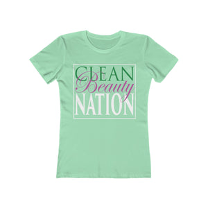 Clean Beauty Nation Script T-Shirt - A Boss In Pearls™