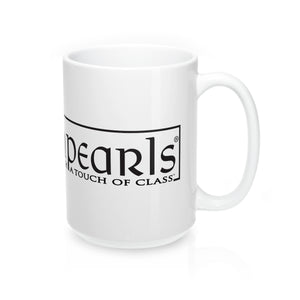 A Boss In Pearls® - White Ceramic Mug