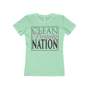 Clean Beauty Nation Script Tee